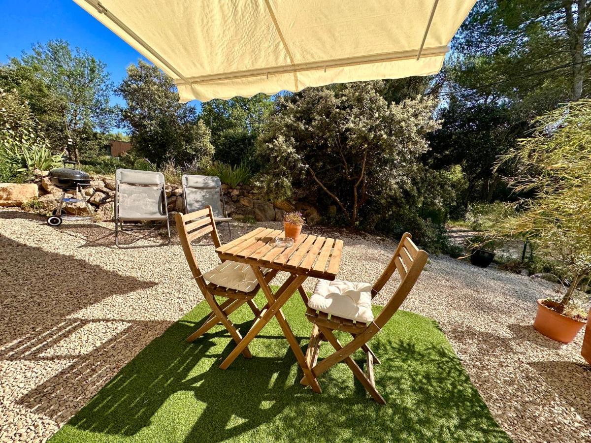 Paisible Studio Tout Neuf En Lisiere De Foret Peyrolles-en-Provence Ngoại thất bức ảnh